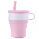 16 OZ Collapsible Silicone Mug Cup