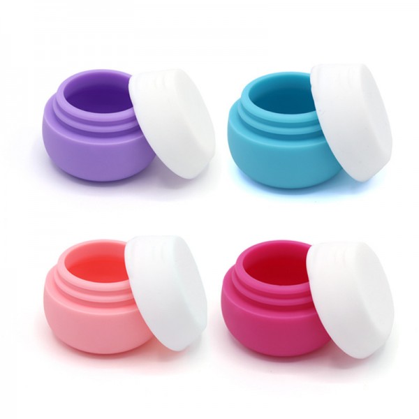 Silicone Cosmetic Container For Face Cream