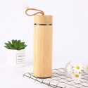 Bamboo Stainless Steel Vacuum Thermos