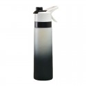 22 Oz. Mist Spray Sports Water Bottle 