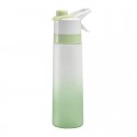 22 Oz. Mist Spray Sports Water Bottle 