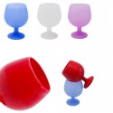 Silica Gel Wine Glass