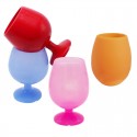 Silica Gel Wine Glass