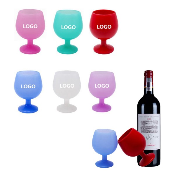 Silica Gel Wine Glass