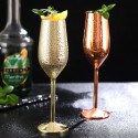 Stainless Steel Champagne Flute Goblet Wine Cup