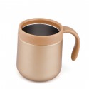 Double Wall Insulated Coffee Cup With Lid & Handle