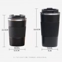 Non-Slip 14oz 18oz Tumbler Portable Coffee Cup