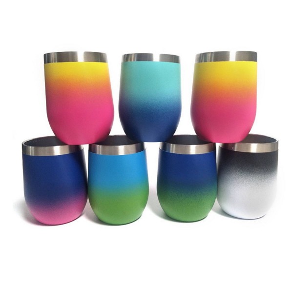 Egg Shape Cup Portable 12oz Portable Tumbler