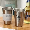 "16oz Stainless Steel Pint Cup "