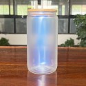 16oz Gradient Color Tumbler With Straw