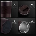 12 oz Stainless Steel Vacuum Coffee Travel Mug