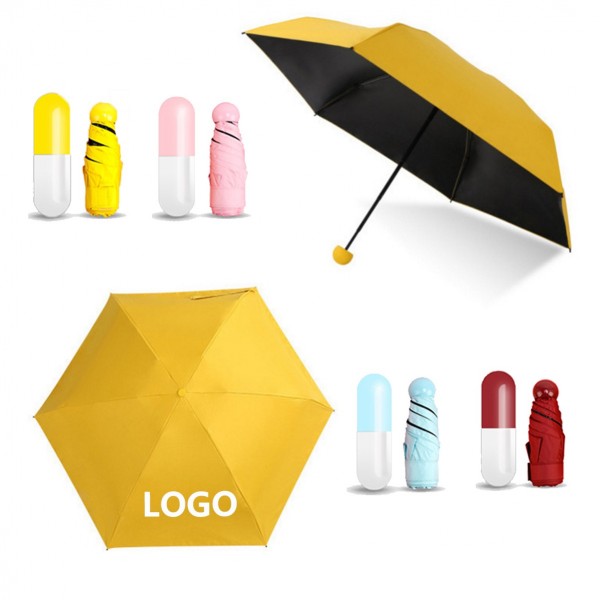 Mini Folding Capsule Umbrella