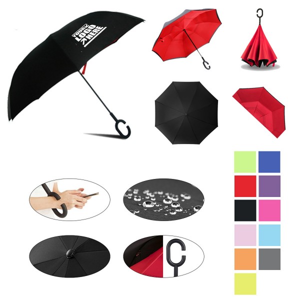 Fashionable Reverse Folding Umbrella