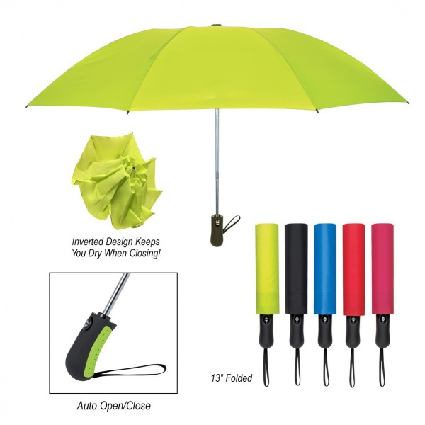 46" Arc Telescopic Inversion Umbrella