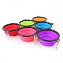 12OZ Silicone Pet Collapsible Dog Bowl