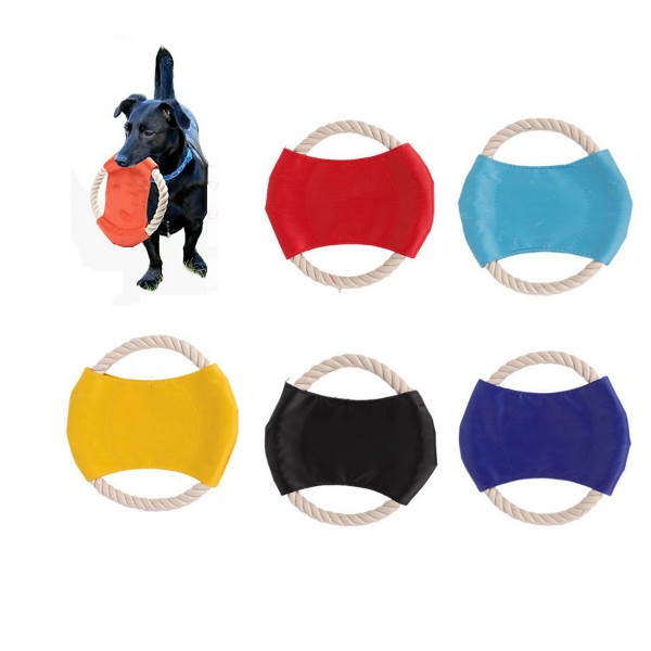 Pet Dog Chew Rope Flyer Toy