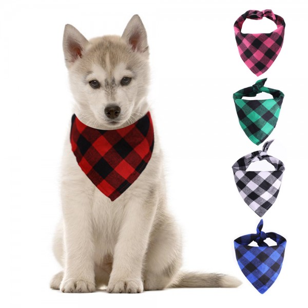 Cotton Pet Bibs Triangle Scarf