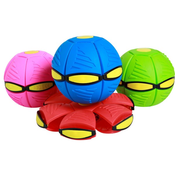 Magic Flying Saucer Ball Toys With LED Lights