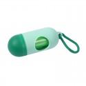 Capsule Shaped Dog Trash Bag Holder