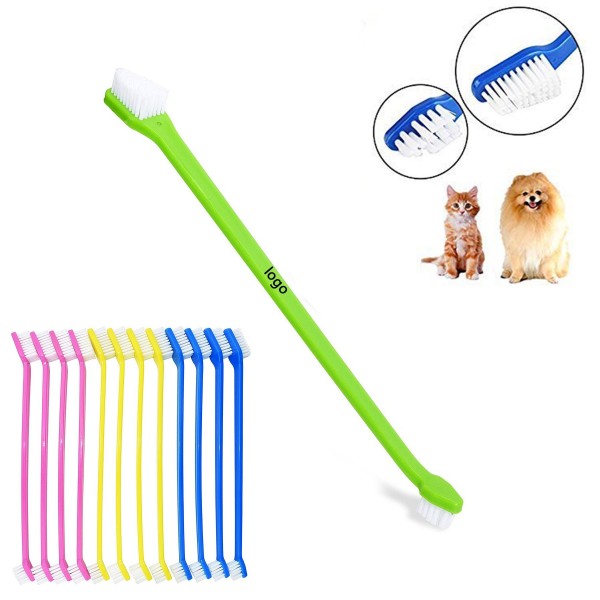 Double Side-Large to Small Pet Toothbrush