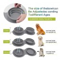 2-in-1 Foldable Pet Slow Feeder Bowl