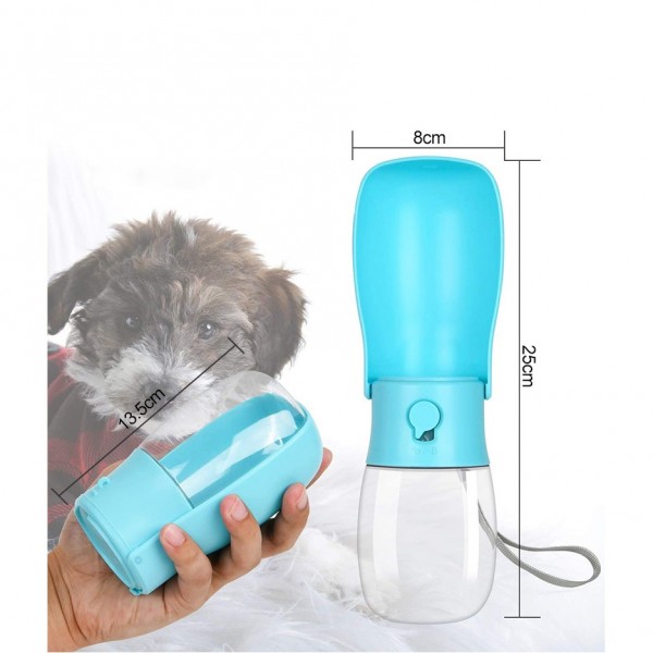 10 OZ Foldable Doggie Water Bottle