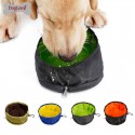 Collapsible Outdoor Water Food Feeder Bowl