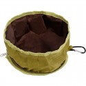 Collapsible Outdoor Water Food Feeder Bowl