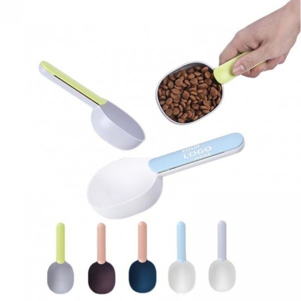 Plastic Pet Food Feeding Spoon