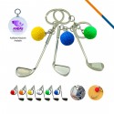 Golf Clubs Keychain