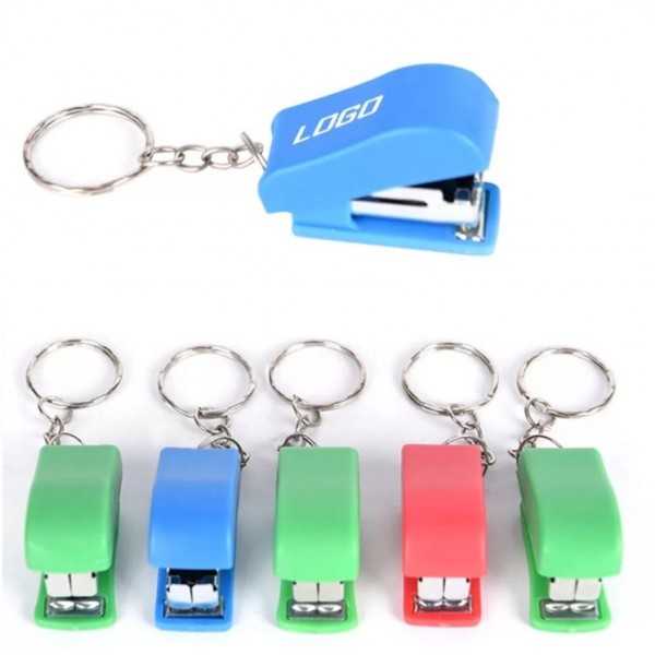 Mini Stapler Keychain