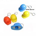 Hard Hat Bottle Opener Key Chain