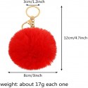 Pom Pom Keychain