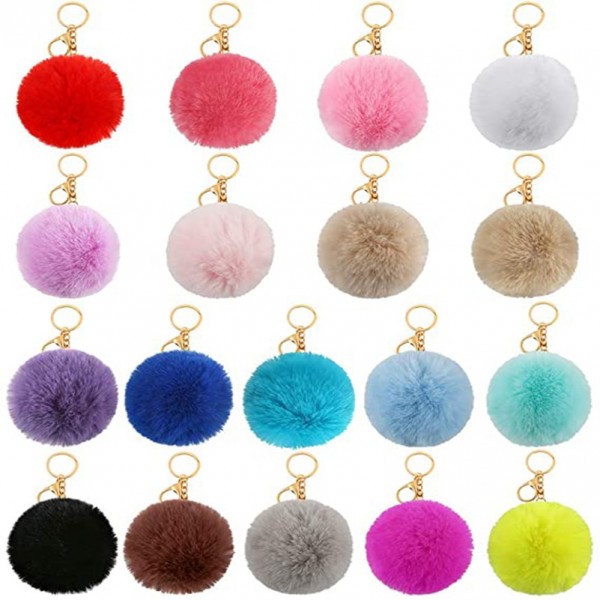 Pom Pom Keychain