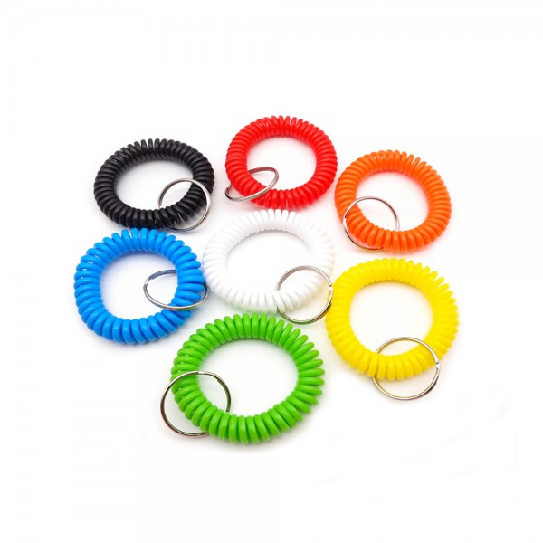 Bracelet Coil Keychain