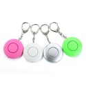 Round Safety Alarm With Keychain