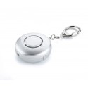 Round Safety Alarm With Keychain