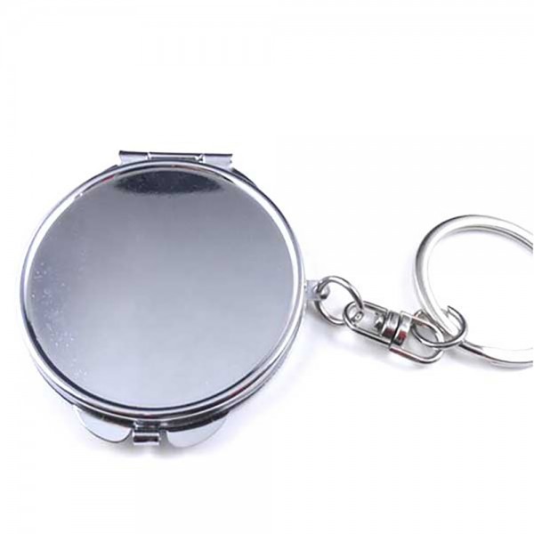 Round Mirror Keychain