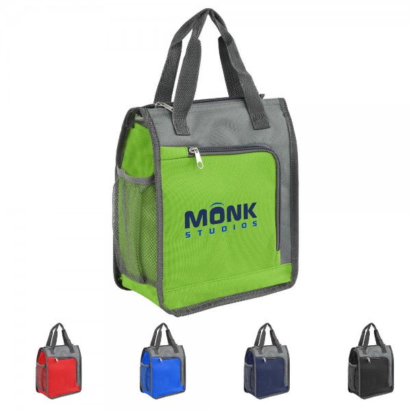 Polyester Insulated Cooler Lunch Tote Bag