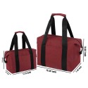 Collapsible Zipper Cooler Tote