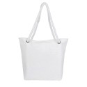 Cotton Canvas Tote Bag With Long Mope Handles