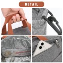 Insulated Lunch Cooler Tote Bag