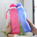 Collapsible 14Oz Silicone Water Bottle