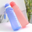 Collapsible 14Oz Silicone Water Bottle