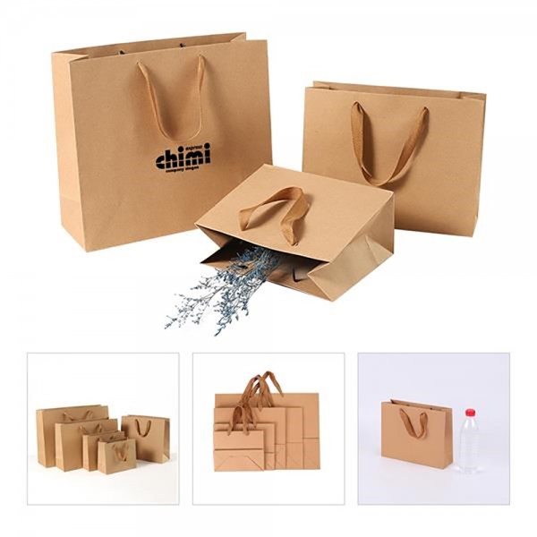 Kraft Paper Cardboard Shopping Bag