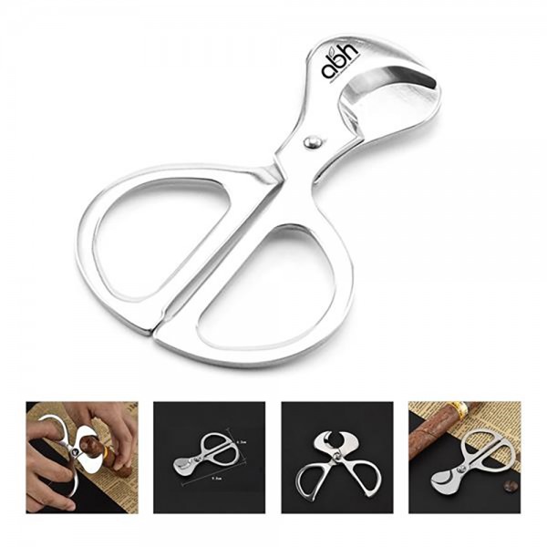 Stainless Steel Cigar Clipper Scissors