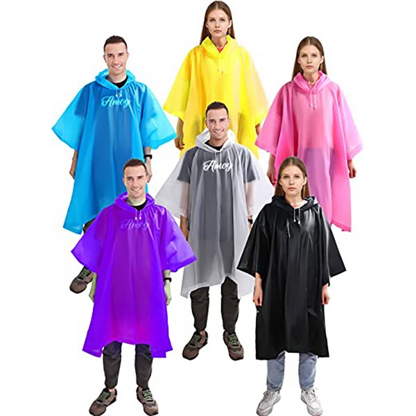 Reusable Raincoat For Adult